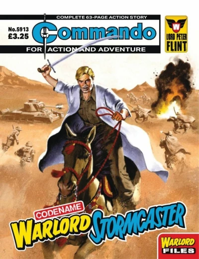 Cover of Codename Warlord: Stormcaster
