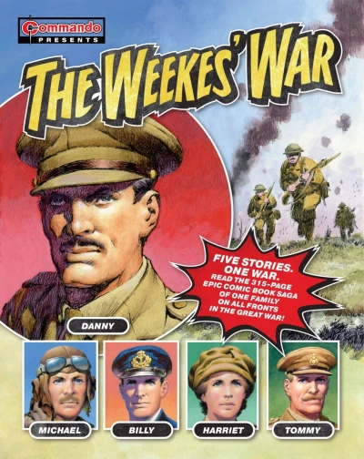 Cover of Commando Presents: The Weekes' War