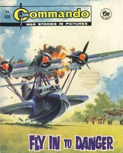 Cover of Fly in to Danger