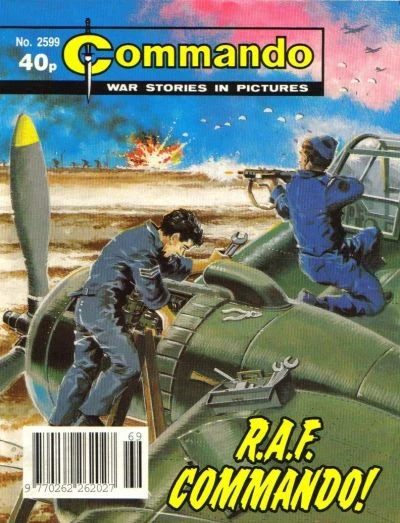 Cover of RAF Commando!
