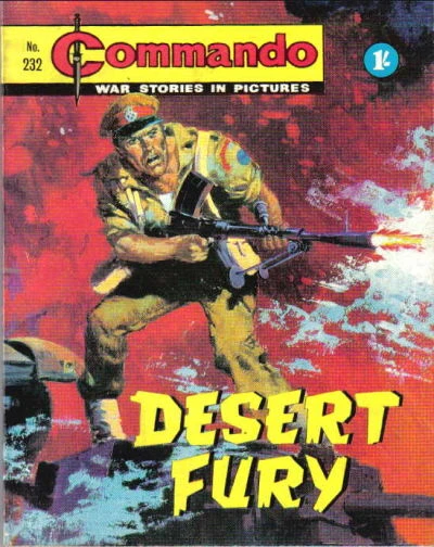 Cover of Desert Fury