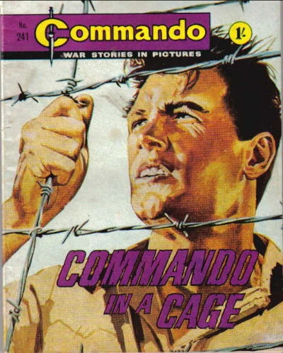 Cover of Commando In A Cage