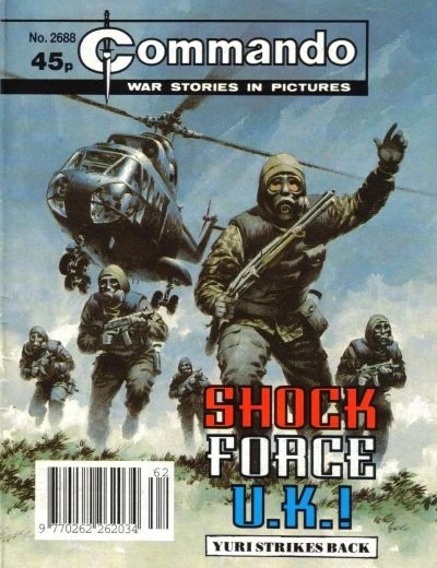 Cover of Shock Force U.K.! Yuri Strikes Back