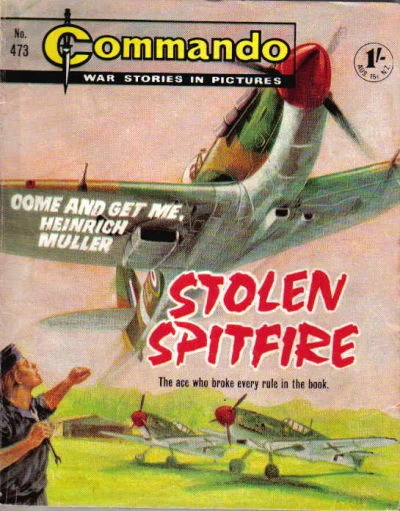 Cover of Stolen Spitfire