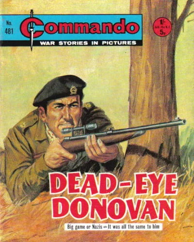 Cover of Dead-Eye Donovan