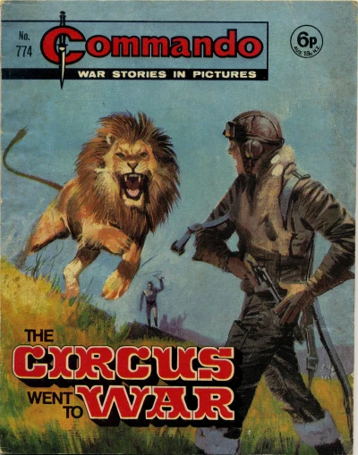 Cover of The Circus Went To War