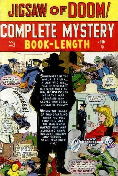 Cover of Fate's Fearful Jigsaw!