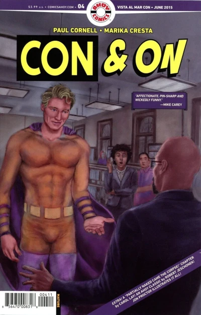 Cover of Con & On Chapter Four; Keep Calm and Apocalypse On; Partially Naked Came the Corpse! Part Six