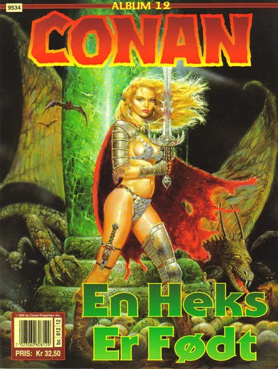 Cover of En heks er født