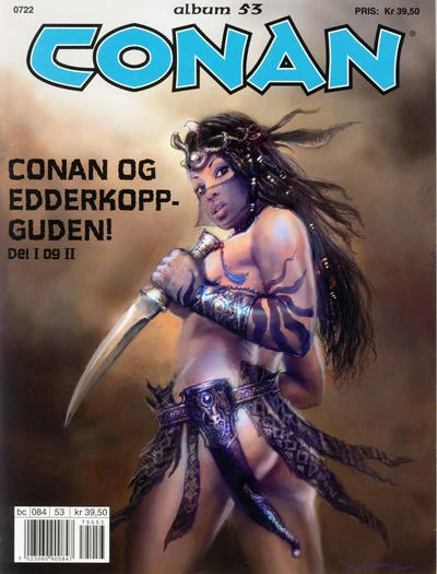 Cover of Conan og edderkoppguden!