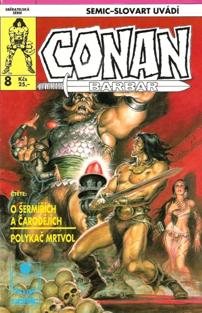 Cover of O šermířích a čarodějích; Polykač mrtvol