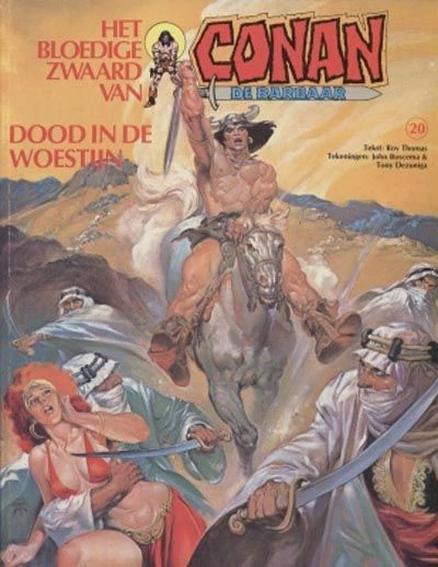 Cover of Dood in de woestijn