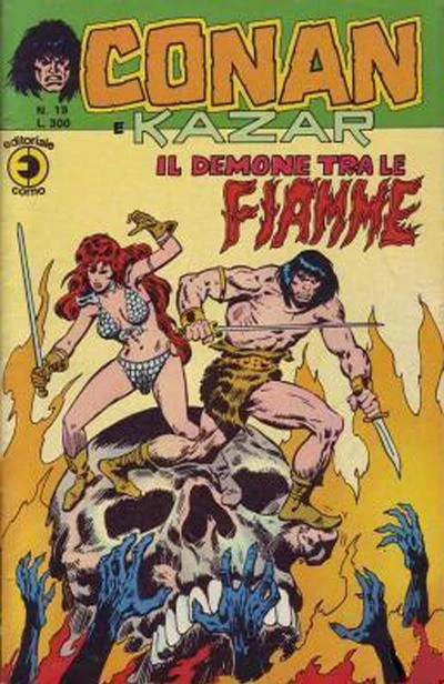 Cover of Il Damone tra le Fiamme