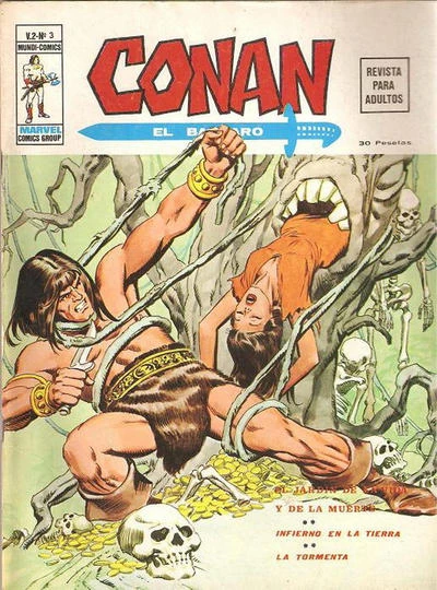 Cover of El jardín de la muerte - Infierno en la tierra - La tormenta