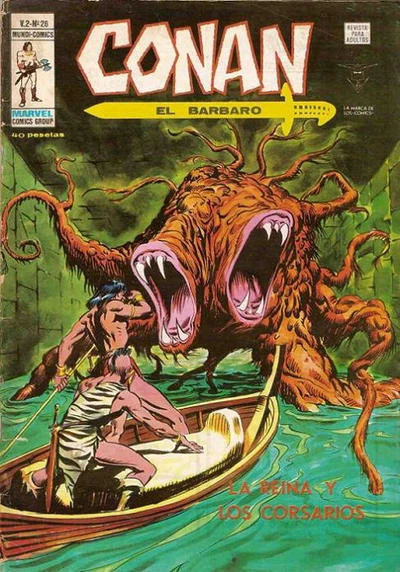 Cover of La Reina y los Corsarios