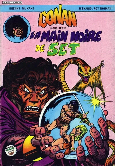 Cover of La main noire de Set