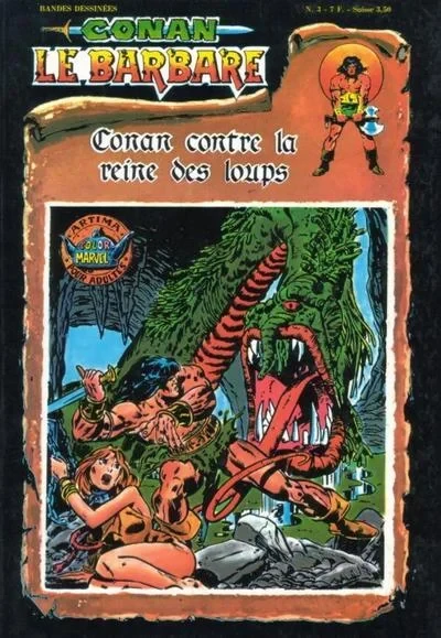 Cover of Conan contre la reine des loups