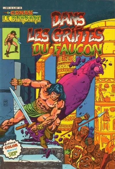Cover of Dans les Griffes du Faucon
