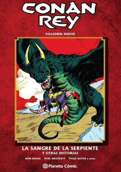 Cover of Volumen nueve: La sangre de la serpiente y otras historias