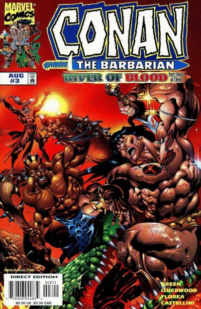 Cover of Conan and the River of Blood Part III
