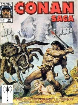 Cover of The Haunters of Castle Crimson; Heritage of Horror; A Bargain Betwixt Devils; The Testing of Zuleika; A Falling-Out Among Thieves; The Foe Within; Swords and Skulls; A Night of Bones