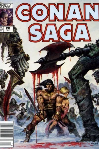 Jewels of Gwahlor; The Cold Hands of Death; The Buscema Barbarians!