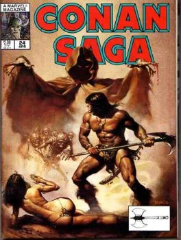 Cover of Conan the Conquerer part 3; Mirrors of Tuzun Thune