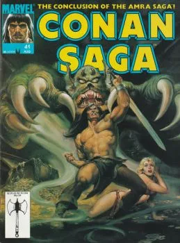 Cover of The Amra Saga - Part 4: The Children of Jhebbal Sag; Blades of the Brotherhood