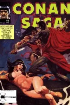 Queen of the Black Coast - Part 3: On the Track of the She-Pirate; Lord of the Lions; Death Among the Ruins; The Hyborian Age - Part 3