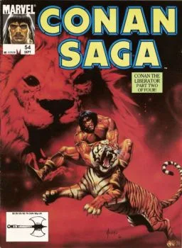 Cover of Conan the Liberator - Part 2: Swords Across the Alimane; The Hyborian Age - Part 5