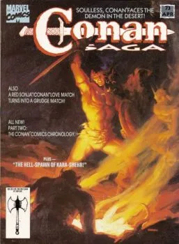 Cover of The Life and Times of Conan - Part 2; The Stalker Amid the Sands; The Hell-Spawn of Kara-Shehr; Phantasm