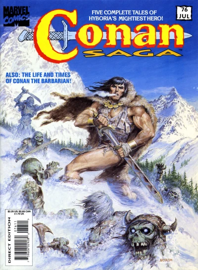 Cover of Conan - Soldier of Turan - Part 1: Dinner Guests; Part 2: To Fight Another Day; Part 3: A Quiet Place; Part 4: Warlord of the Castle; Part 5: Debt of a Warrior; The Life and Times of Conan