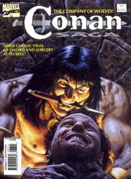 Cover of The Warrior and the Were-Woman; Dragon from the Inland Sea; The Fiend from the Forgotten City; Part 4 - Conan Chronology