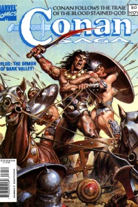 The Trail of the Blood-Stained God; The Last Ballad of Lazalanti; The Chronology of Conan's Career - Part 6