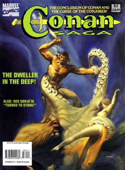 Cover of Conan and the Curse of the Conjurer: Part 2; Eyes of the Gorgon
