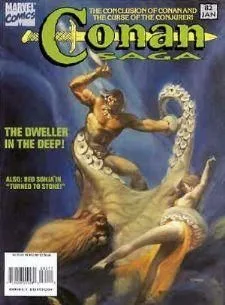 Cover of Conan and the Curse of the Conjurer: Part 2; Eyes of the Gorgon