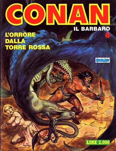 Cover of L'Orrore dalla Torre Rossa