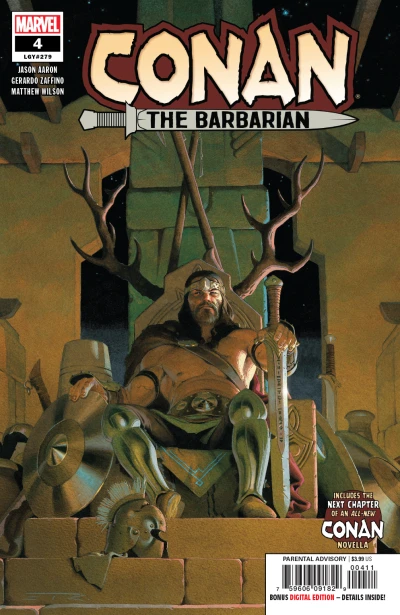 Cover of The Life & Death of Conan Part Four: The King In the Cage