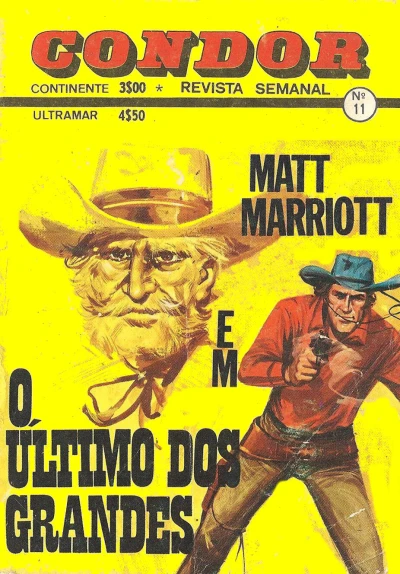 Cover of Matta Marriott em o último dos grandes