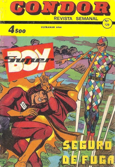 Cover of Super Boy: Seguro de fuga; Super Boy: O regresso de Arlequim