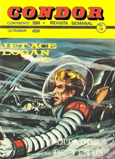 Cover of Jet-Ace Logan em a ditadora de Vénus