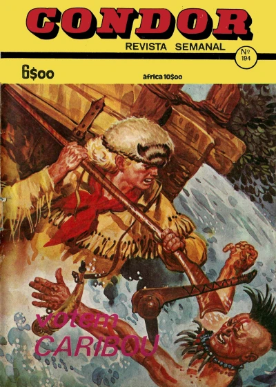 Cover of Votem Caribou; Caribou: A lição; Sabes?; Curiosidades