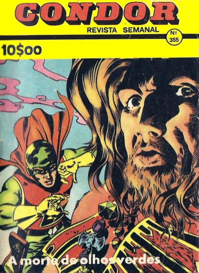 Cover of A morte de olhosverdes