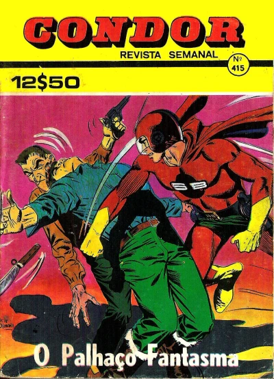 Cover of O palhaco fantasma