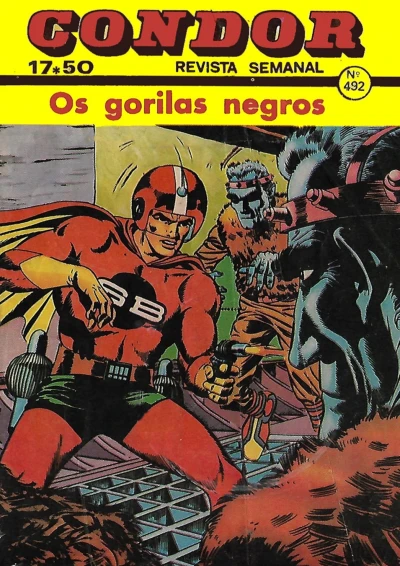 Cover of Os gorilas negros