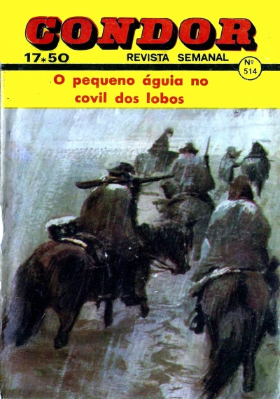Cover of O pequeno aguia no covil dos lobos
