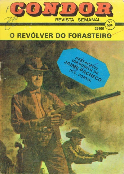 Cover of O revolver do forasteiro