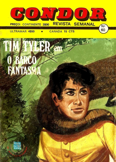 Cover of Tim Tyler em o barco fantasma