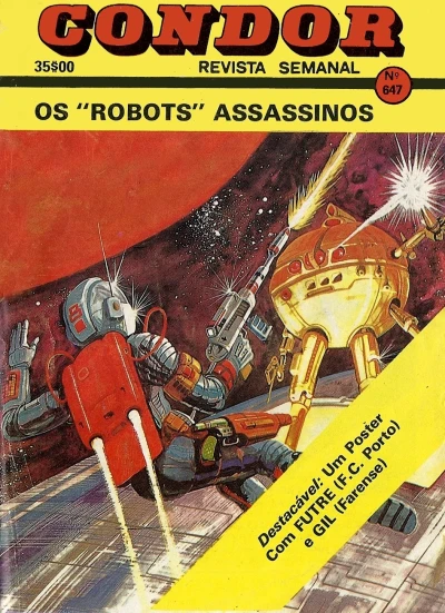 Cover of Os "robots" assassinos