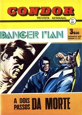 Cover of Danger Man A Dos Passos da Morte